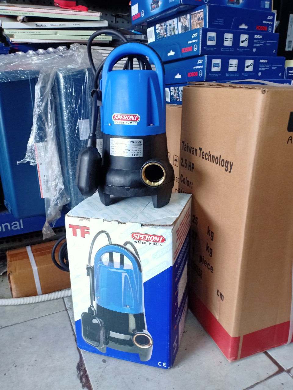 Máy bơm chìm nước thải Speroni TF 400S